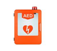 Armoire de rangement pour défibrillateur AED, Boîte D'alarme De Défibrillation Cardiaque Murale avec Serrure, pour Au Bureau Et dans Les Lieux Publics