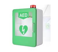 Armoire de rangement pour défibrillateur AED, Boîte D'alarme De Défibrillation Cardiaque Murale avec Serrure, pour Au Bureau Et dans Les Lieux Publics