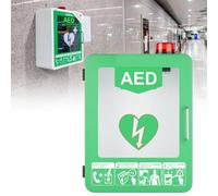 Armoire De Rangement Pour Défibrillateur Aed, Boîte D'alarme De Défibrillation Cardiaque Murale En Plastique, Armoire De Premiers Secours, Conception à Coins Arrondis, Pour La Maison, Le Bureau