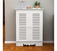 Armoire de Rangement pour Routeur WiFi Conception Ajourée Respirant Meuble Box Internet, Dissimule Routeurs, Périphériques Réseau et Prise de Courant(80 * 30 * 80cm)