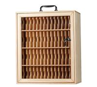 Armoire de rangement pour téléphone portable à 60 emplacements avec poignée, idéale pour les salles de classe et les bureaux, polyvalente pour les zones de piscine 12/24/36/48/60 options de fente