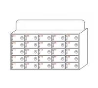 Armoire de rangement pour téléphone portable, accessoire de réunion essentiel pour conférence de bureau et école (taille : 25) pour ateliers et événements