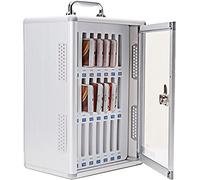 Armoire de rangement pour téléphone portable avec trous de refroidissement - Casier mural pour téléphone portable pour l'école et le bureau, boîte de gestion des tests d'examen, solution de nizing de