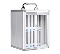 Armoire De Rangement pour Téléphone Portable Étudiant Boîte De Gestion De Téléphone Portable Peut Être Fixée Au Mur Convient Aux Écoles, Aux Entreprises, Aux Laboratoires(12 Slots)