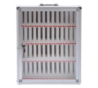 Armoire de rangement pour téléphone portable - Support mural à 36 emplacements avec verrou de sécurité, boîte de support de téléphone portable pour la gestion organisée de la salle de classe