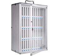 Armoire de rangement pour téléphone portable, tableau de poche à 48 fentes, boîte de verrouillage pour téléphone en alliage d'aluminium, boîte pour téléphone portable, casier de rangement mural