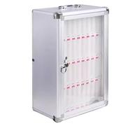 Armoire De Rangement pour Téléphones 12 À 60 Appareils pour Les Écoles Entreprises Hôpitaux Coffre-Fort Mural Portable avec Serrure Parfait pour Gestion des Achats Gros(36 Bits)