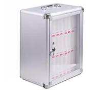 Armoire De Rangement pour Téléphones 12 À 60 Appareils pour Les Écoles Entreprises Hôpitaux Coffre-Fort Mural Portable avec Serrure Parfait pour Gestion des Achats Gros(24 Bits)