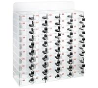 Armoire de rangement pour téléphones portables avec serrures de porte - Casier à compartiments pour salle de classe, école et bureau - Organisation facile et solution d'économie d'espace