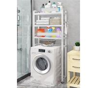 Armoire de rangement rétractable au-dessus des toilettes - Étagère de salle de bain peu encombrante et étagère d'angle pour salon - Solution élégante au dernier étage