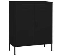 Armoire de Rangement Rose 80x35x101,5 cm Acier Placard Meuble Salon vidaXL