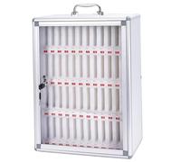 Armoire de rangement sécurisée pour téléphone portable 12-60 bits verrouillable pour usines, étudiants et bureaux - Casier sécurisé pour appareils mobiles, design peu encombrant