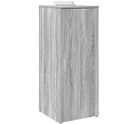 vidaXL Armoire de rangement Sonoma gris 40x45x103,5 cm Bois ingénierie Anti-bascule