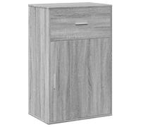 Vidaxl Armoire De Rangement Sonoma Gris 56,5x39x90 Cm Bois Ingénierie Multicolore