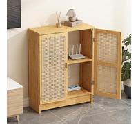 Armoire de rangement sur pied pour routeur WiFi avec étagères réglables, gestion des câbles et ventilation pour bureau à domicile