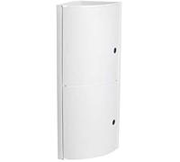 Armoire de Rangement Suspendue - TATAY - Salle de Bain - 2 Portes Translucides - 2 Étagères - Plastique Blanc