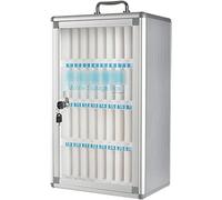 Armoire de rangement transparente pour téléphone portable, boîte de sécurité pour téléphones portables, employés, solution de rangement mobile pour ateliers, 36 unités durables et pratiques