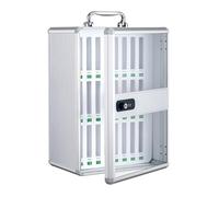 Armoire de rangement verrouillable pour téléphone portable avec compartiments numérotés pour une gestion sécurisée des appareils mobiles dans les bureaux, les écoles et les événements