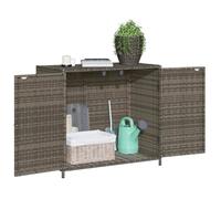 Armoire de rangement - ZERODIS - A365545 - Résine tressée - 83x45x76 cm - Extérieur
