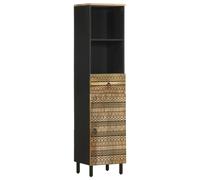 Armoire de salle de bain 38x33,5x160 cm bois massif de manguier vidaXL