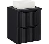 Armoire De Salle De Bain 50 Cm Avec Plan De Travail Et Lavabo Gaja – Un Style Compact Dans Une Version Moderne