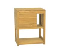 Armoire de salle de bain 60x40x75 cm bois de teck solide