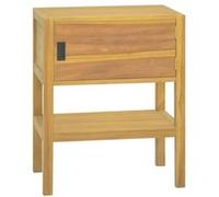 Armoire de salle de bain 60x40x75 cm Bois de teck solide
