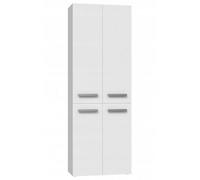 RORY - Armoire de salle de bain avec panier - Poignées minimalistes - Dimensions : 174x60x30 - Colonne de rangement