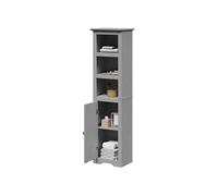 Armoire de salle de bain BODO gris 44x30x160 cm