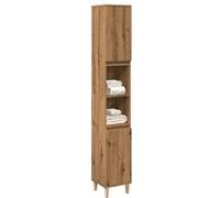 vidaXL Armoire de salle de bain chêne artisanal 30 x 30 x 190 cm