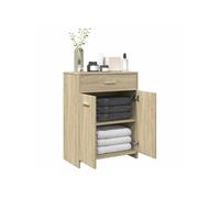 Vidaxl Armoire De Salle De Bain Chêne Sonoma 60x33x80 Cm Aggloméré