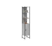 Armoire de Salle de Bain, Colonne de Toilette, Placard de Rangement, Meuble de Bain Maison Intérieur, Moderne, Sonoma 842474