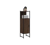 vidaXL Armoire de Salle de Bain, Colonne de Toilette, Placard de Rangement, Meuble de Bain Maison Intérieur, Moderne, Chêne 842470 Marron G