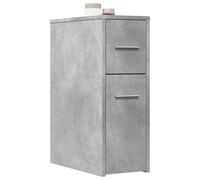 vidaXL Armoire de salle de bain Colonne de rangement étroite avec roulettes