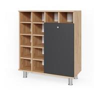 Armoire de salle de bain Fynn, 78.4x91.6cm, Anthracite, Vicco 34157