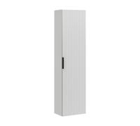 Armoire de Salle de Bain ADEL White, Pendentif Avec Poignées Multicolores, Meubles Fraisés et Pendentifs