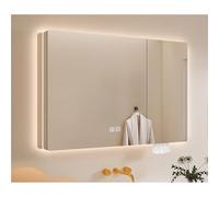 Armoire de salle de bain lumineuse avec miroir anti-buée 78 cm Solution de rangement élégante avec miroir Design moderne pour un espace et une commodité améliorés