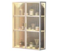 Armoire de salle de bain murale avec portes, solution de rangement pour salle de bain ou garage, design élégant pour un salon organisé, durable et fonctionnel