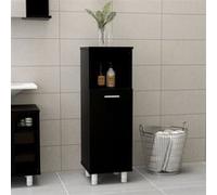 vidaXL Armoire d'évier Gris brillant 80x38,5x46 cm Aggloméré
