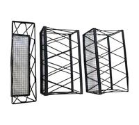 Armoire de salle de bain - Panier de rangement pour porte - Élégant - Montage mural - Panier de rangement fonctionnel pour la maison - Essentiel