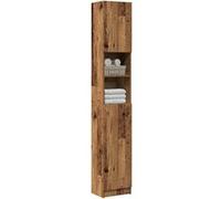 vidaXL Armoire de salle de bain 856048 – Vieux bois (bois d'ingénierie) Marron
