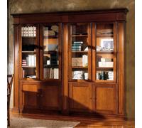 Armoire de salon Étagère Bibliothèque en bois Armoires de bureau Vitrine Italie