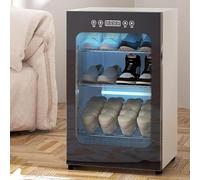 Armoire De Séchage À Chaussures À 3 Niveaux, Désodorisante Et Séchante, Pour 6 À 8 Paires De Chaussures, Avec Fonction Minuterie, Idéale Pour Les Particuliers, Les Entreprises, Les Hôtels