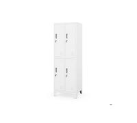 Armoire de sécurité BARTEK 2 Plus 559 x 1720 x 450 mm blanche