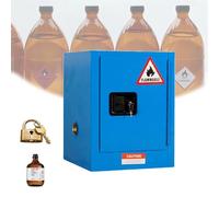 Armoire de sécurité chimique, stockage de liquides inflammables, résistant au feu avec étagères réglables, qualité industrielle pour la protection des matières dangereuses