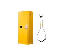 Armoire de Sécurité pour Produits Inflammables Capacité 87L Spacieux et Ajustable