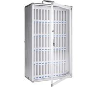 Armoire de téléphone portable, casier de téléphone portable, alliage en aluminium Cabinet de rangement des téléphones clairs pour la classe de bureau étudiant pour le téléphone portable de téléphone