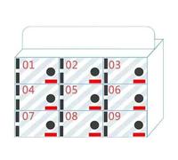 Armoire de téléphone verrouillable en acrylique - Design transparent 9 bits pour un rangement sûr et spacieux du téléphone - Parfait pour les bureaux et les écoles, et solution élégante