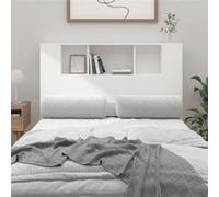 Armoire de Tête de Lit Meuble Chambre Sonoma Gris 120x18,5x102,5 cm vidaXL