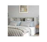 Vidaxl Armoire De Tête De Lit Gris Béton 220x18,5x104,5 Cm Multicolore